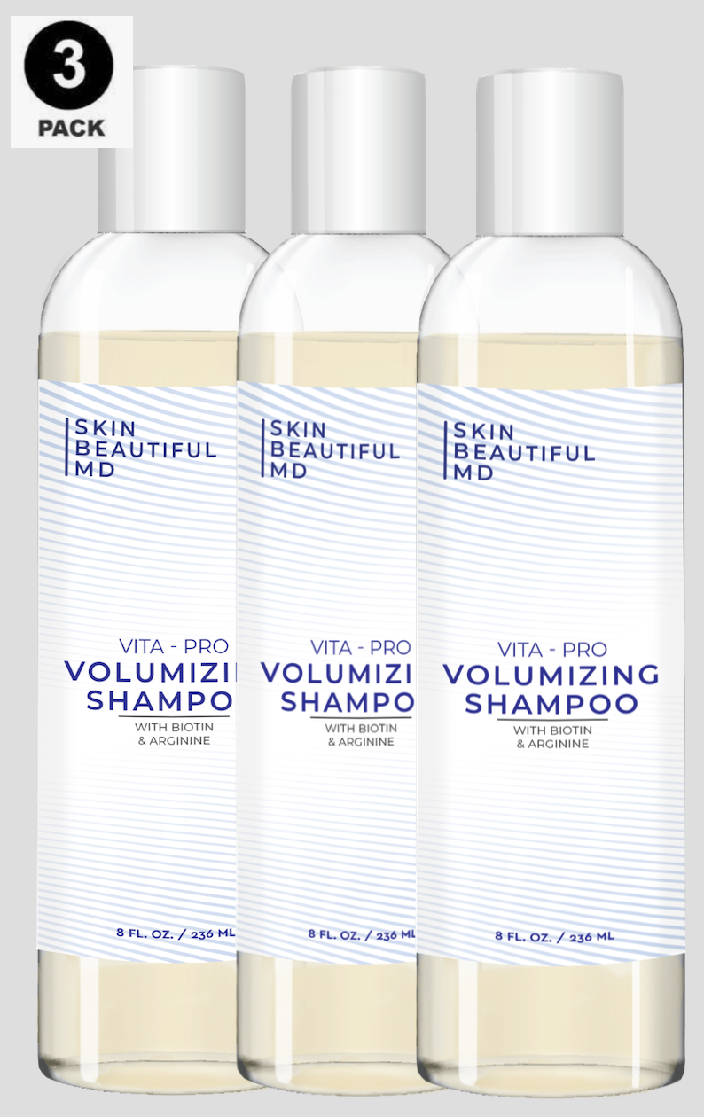 3 pack of volumizing shampoo