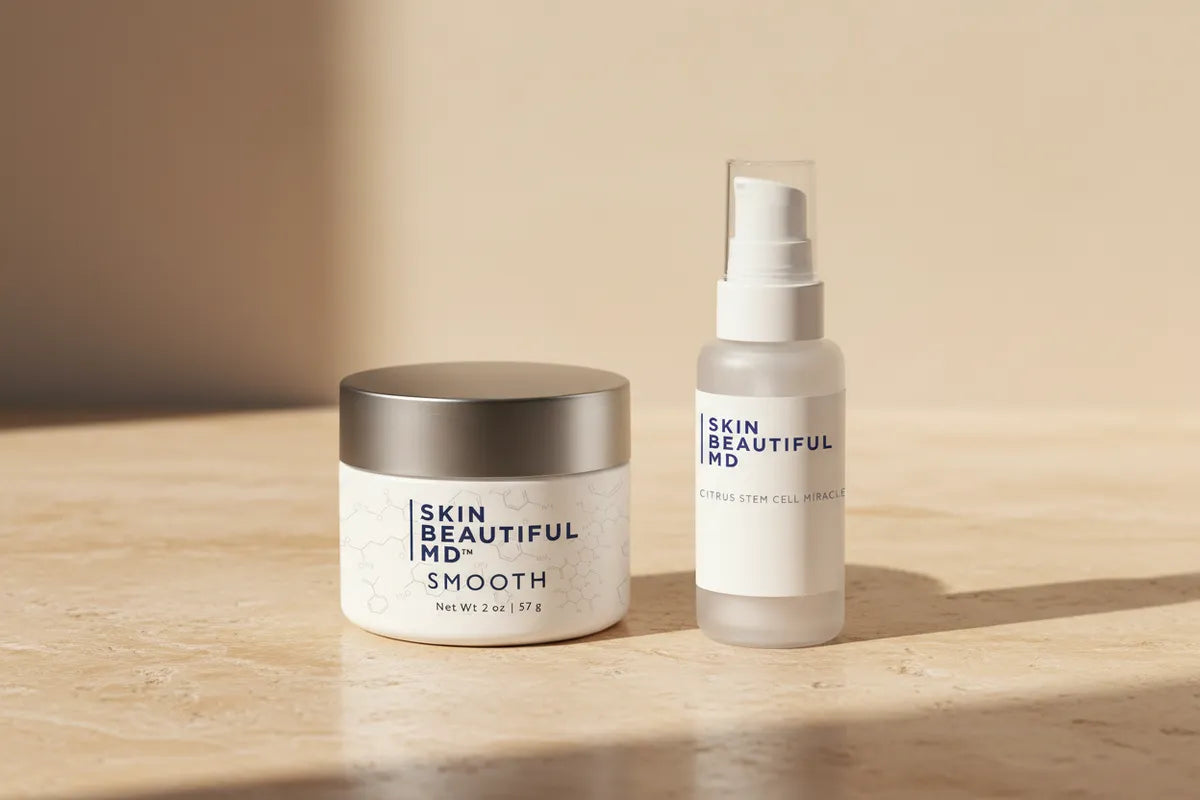 "My new favorite combo is the Smooth with the Citrus Stem cell! When I use this combo at night, my skin is so plump and hydrated when I wake up the next morning"